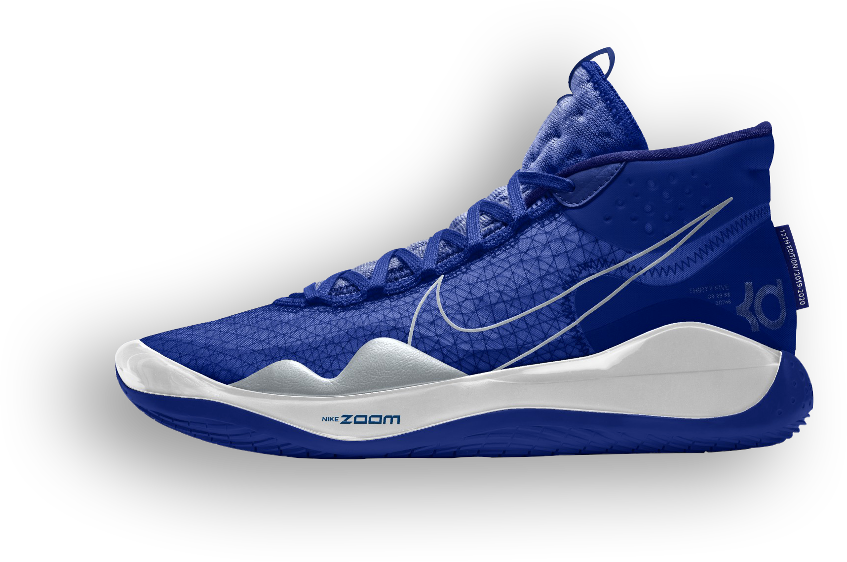 Zapato deportivo Nike color azul, para correr